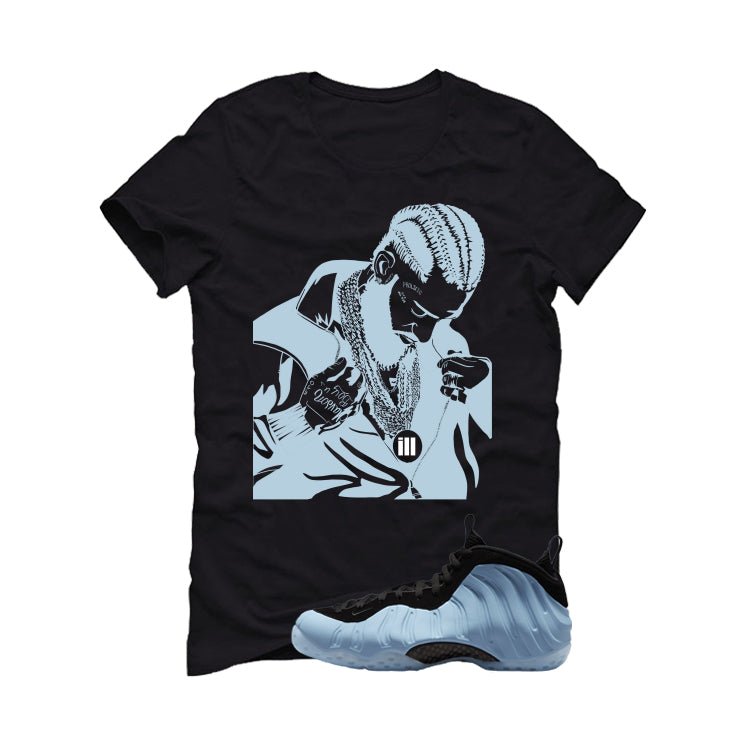 Nike Air Foamposite One Psychic Blue Black T-Shirt (Nipsey)| illcurrency
