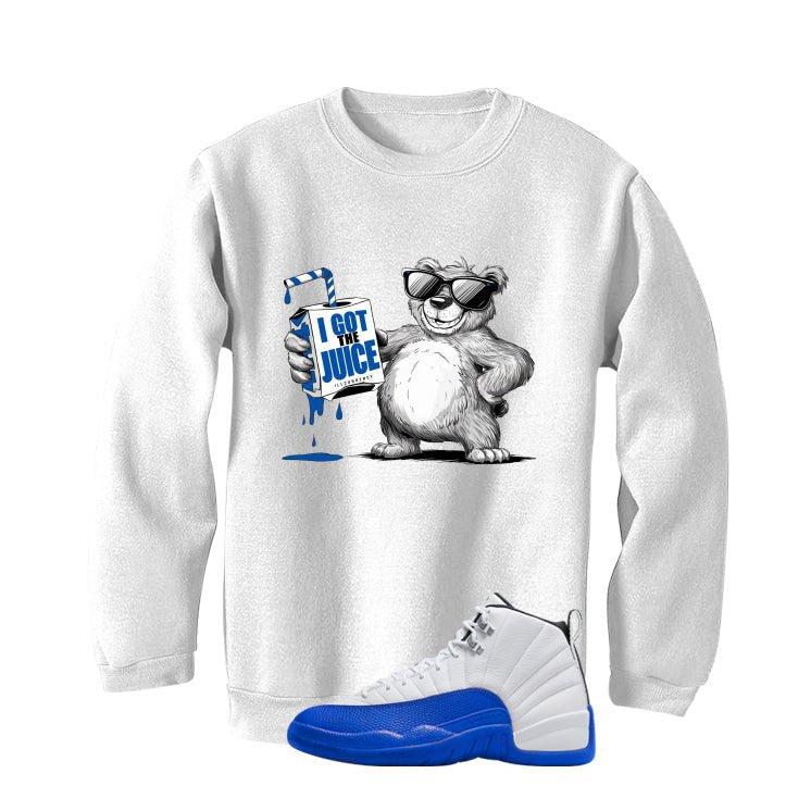 Air Jordan 12 Blueberry White T-Shirt (I got the juice)| illcurrency