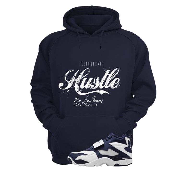 Nike Air Diamond Turf Cowboys Matching T-Shirt, Sweatshirts & Hoodies Navy Blue T-Shirt (Hustle By Any Means)| illcurrency