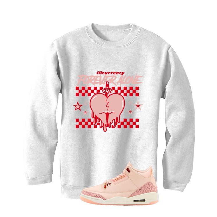 Air Jordan 3 Valentine’s Day White T-Shirt (Forever Alone)| illcurrency