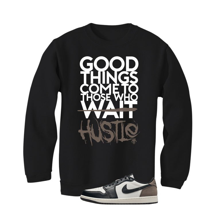 Air Jordan 1 Low OG Mocha Black T-Shirt (Good Things)| illcurrency