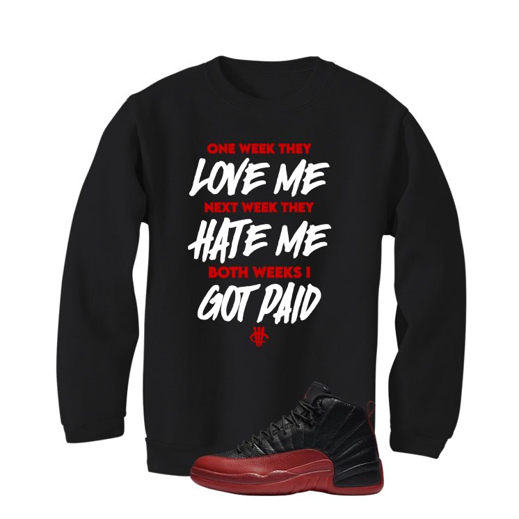 Air Jordan 12 Flu Game 2025 Black T-Shirt (Paid)| illcurrency