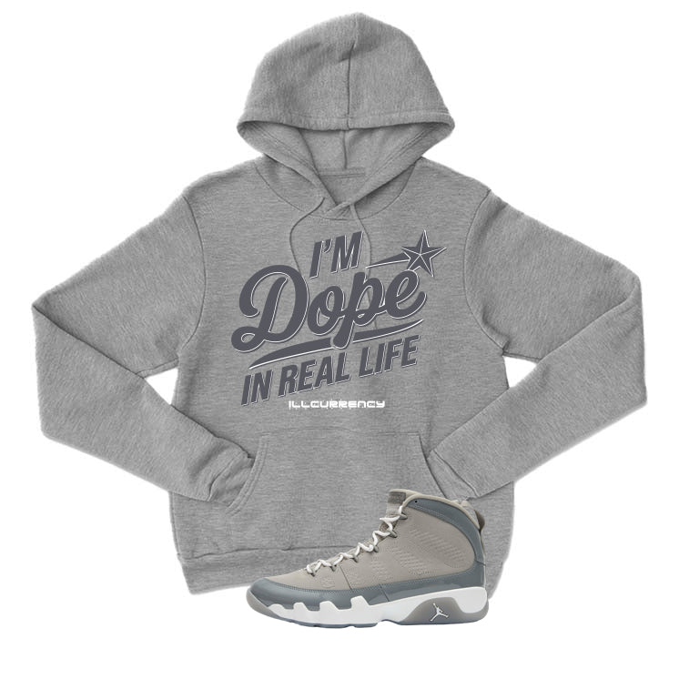 Air Jordan 9 Cool Grey Grey T-Shirt (DOPE)| illcurrency