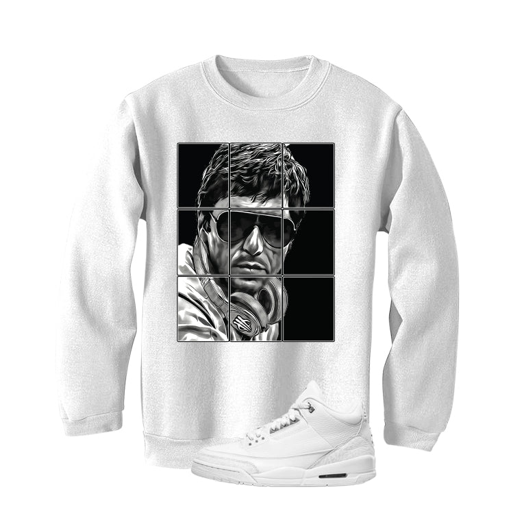 Air Jordan 3 Pure Money White T-Shirt (Pacino)| illcurrency