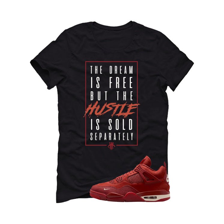 Nigel Sylvester x Air Jordan 4 Brick by Brick Black T-Shirt (DREAM IS FREE)| illcurrency