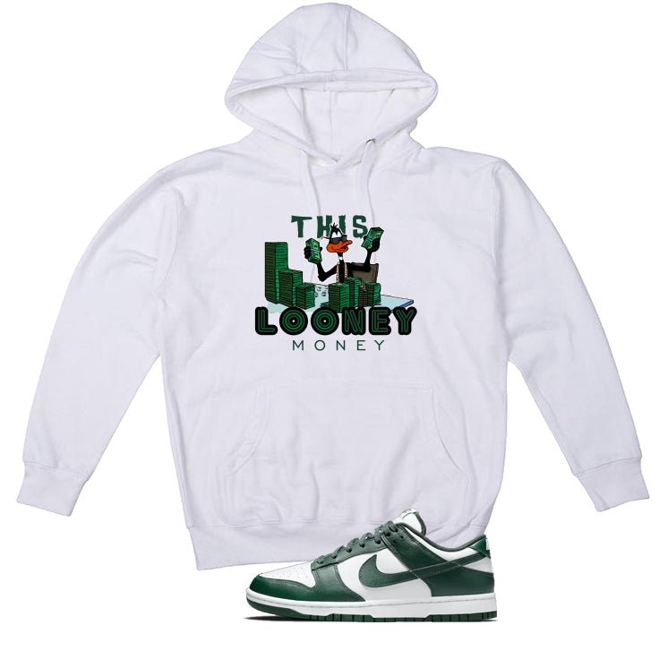 Nike Dunk Low Michigan State White T-Shirt (Looney Money)