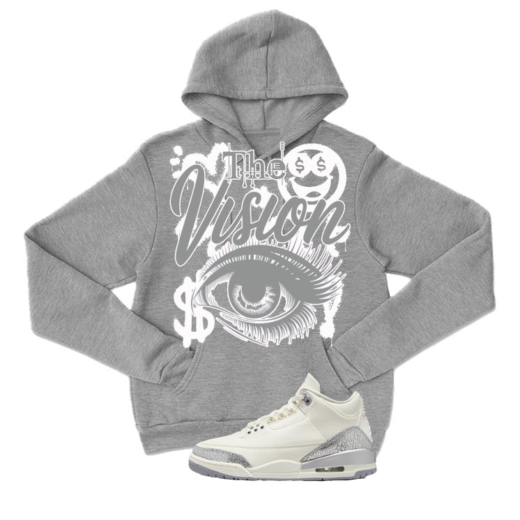 Air Jordan 3 WMNS Sail Grey T-Shirt (The Vision)| illcurrency