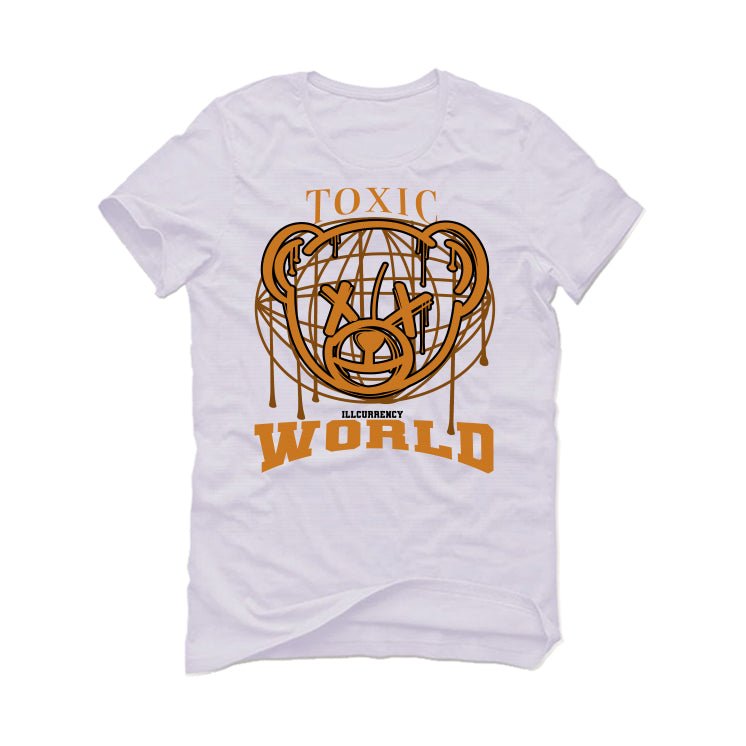 Nike Dunk Low "Reverse Curry" | Illcurrency White T-Shirt (Toxic World)