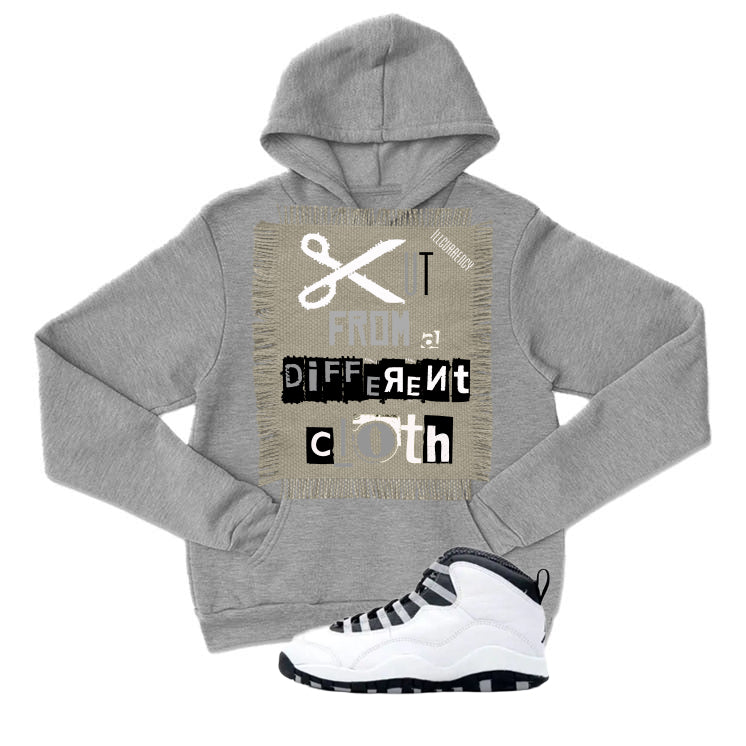 Air Jordan 10 OG Steel Grey T-Shirt (Cut from a different cloth)| illcurrency