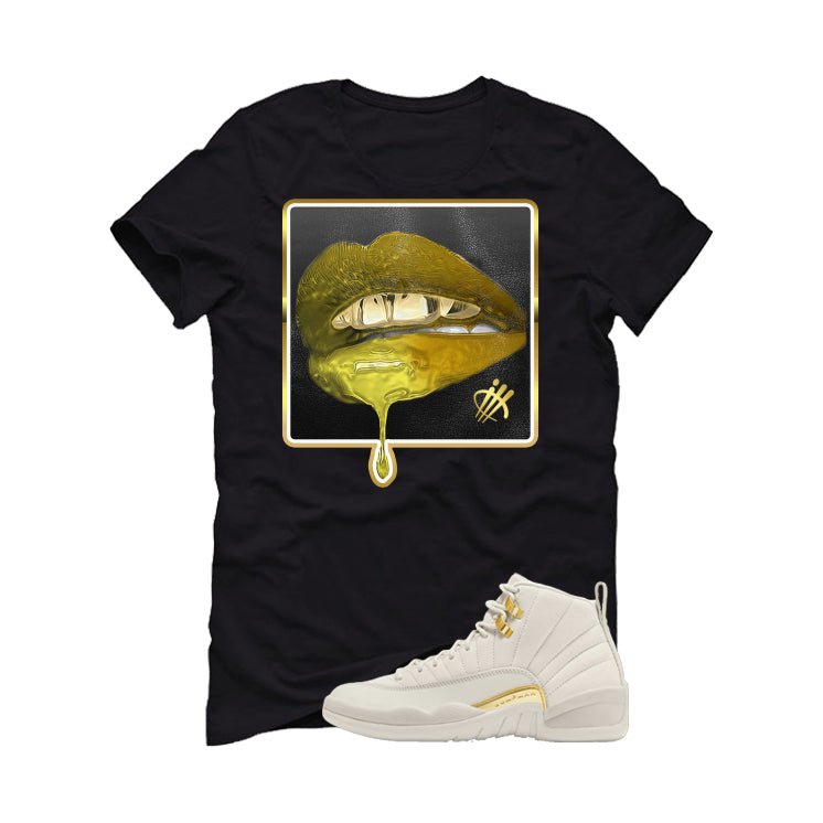 Air Jordan 12 WMNS Phantom Black T-Shirt (Lipstick)| illcurrency