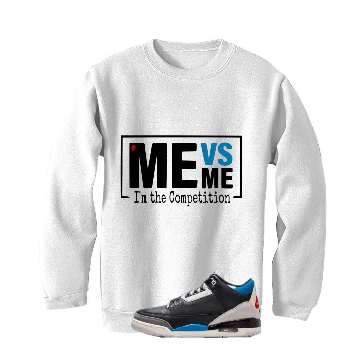 Air Jordan 3 OG Rare Air White T-Shirt (Me vs Me)| illcurrency