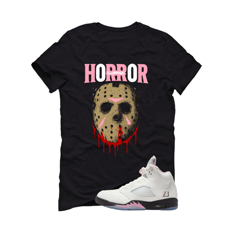 Air Jordan 5 OG 35th Anniversary Matching T-Shirt, Sweatshirts & Hoodies Black T-Shirt (Jason Horror)| illcurrency