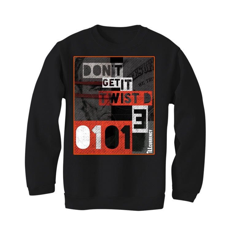 Air Jordan 12 “Brilliant Orange” | illcurrency Black T-Shirt (DON'T GET IT TWISTED)