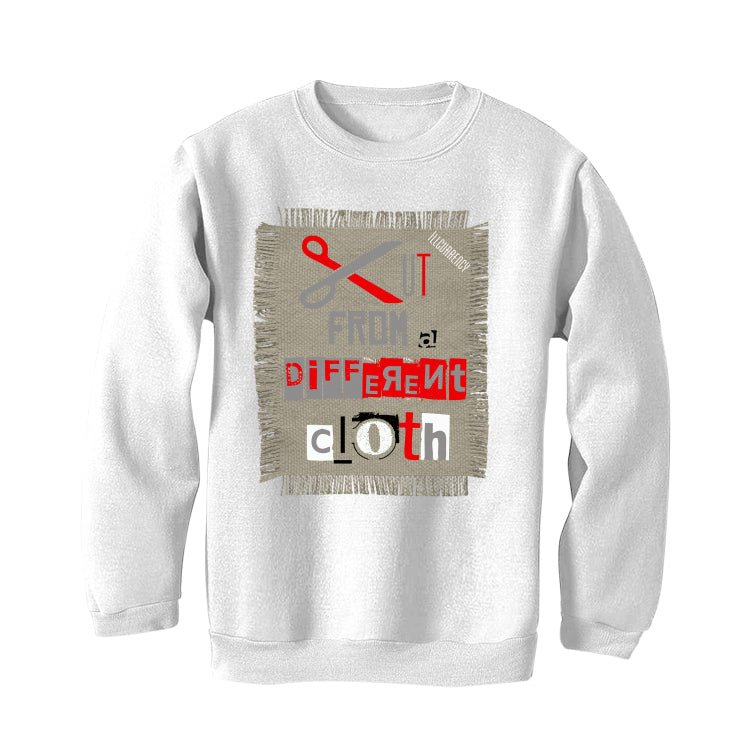 Air Jordan 13 Wolf Grey - White T-Shirt (Cut from a different cloth)