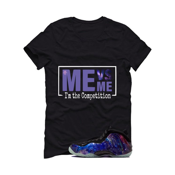 Nike Air Foamposite One Galaxy Black T-Shirt (Me vs Me)| illcurrency