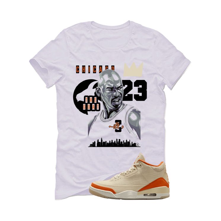 Air Jordan 3 WMNS Starfish White T-Shirt (The Goat)| illcurrency