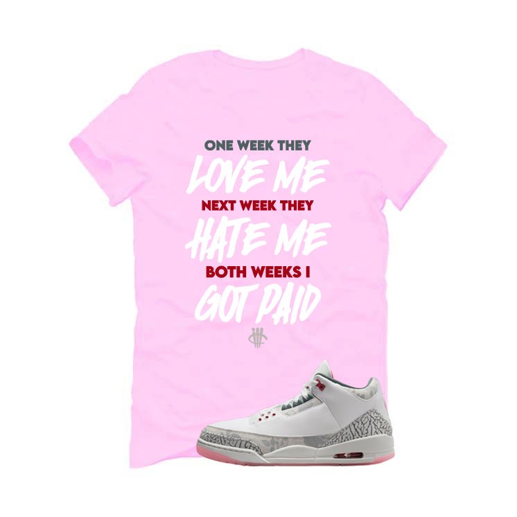 Air Jordan 3 Wings Pink T-Shirt (paid)| illcurrency