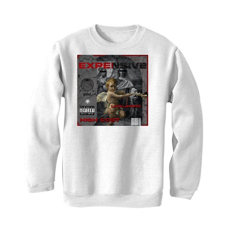 Air Jordan 6 “Toro Bravo” White T-Shirt (EXPENSIVE LIVELIHOOD)