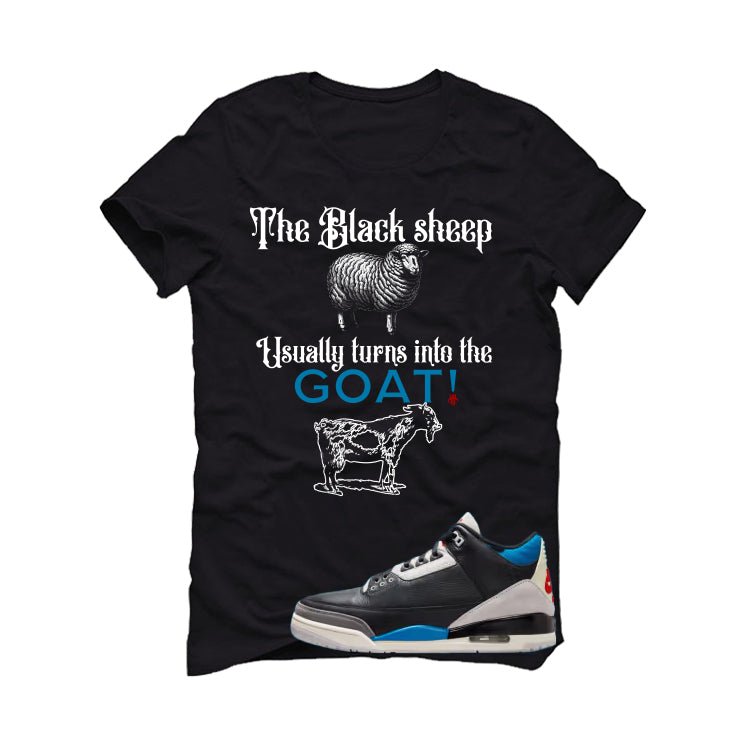 Air Jordan 3 OG Rare Air Black T-Shirt (the black sheep usually turns into the GOAT!)| illcurrency