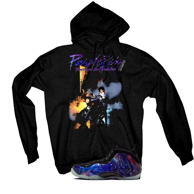 Nike Air Foamposite One Galaxy Black T-Shirt (Purple Rain)| illcurrency