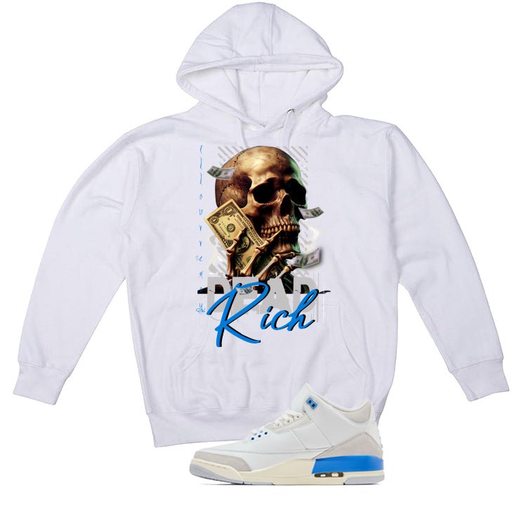 Air Jordan 3 Lucky Shorts White T-Shirt (Dead Rich)| illcurrency