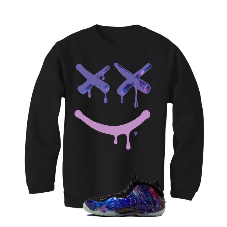 Nike Air Foamposite One Galaxy Black T-Shirt (Happy Drip)| illcurrency