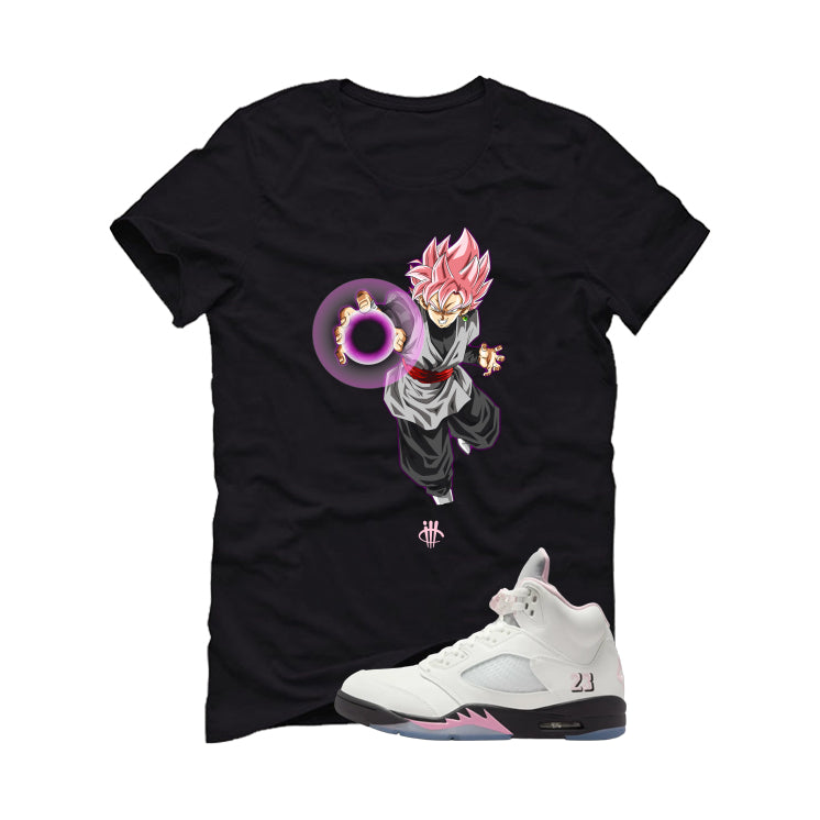 Air Jordan 5 OG 35th Anniversary Matching T-Shirt, Sweatshirts & Hoodies Black T-Shirt (Goku)| illcurrency