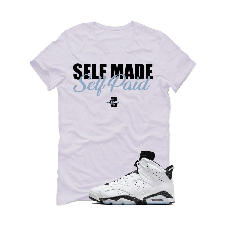 Air Jordan 6 Reverse Oreo White T-Shirt (Self Made Self Paid)| illcurrency
