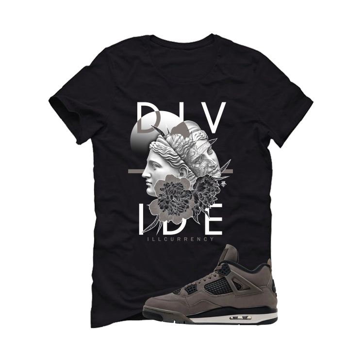 Air Jordan 4 Cave Stone Black T-Shirt (Divide)| illcurrency