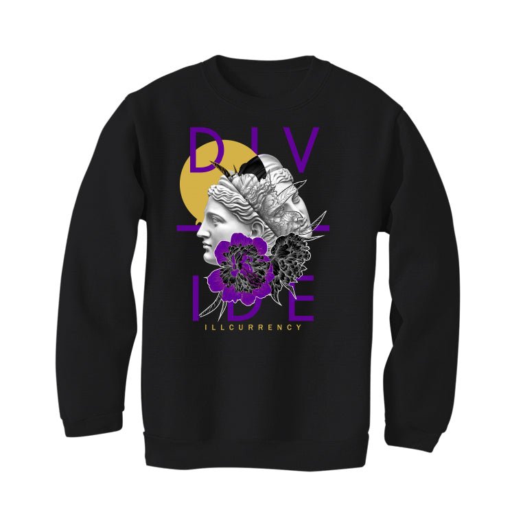 Air Jordan 12 Field Purple - Black T-Shirt (Divide)