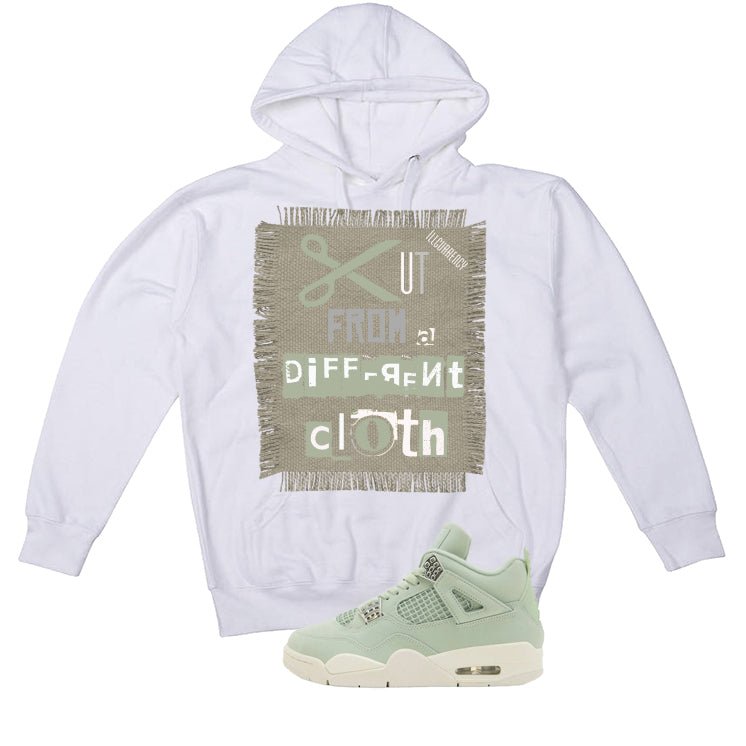 Air Jordan 4 WMNS Seafoam White T-Shirt (Cut from a different cloth)| illcurrency