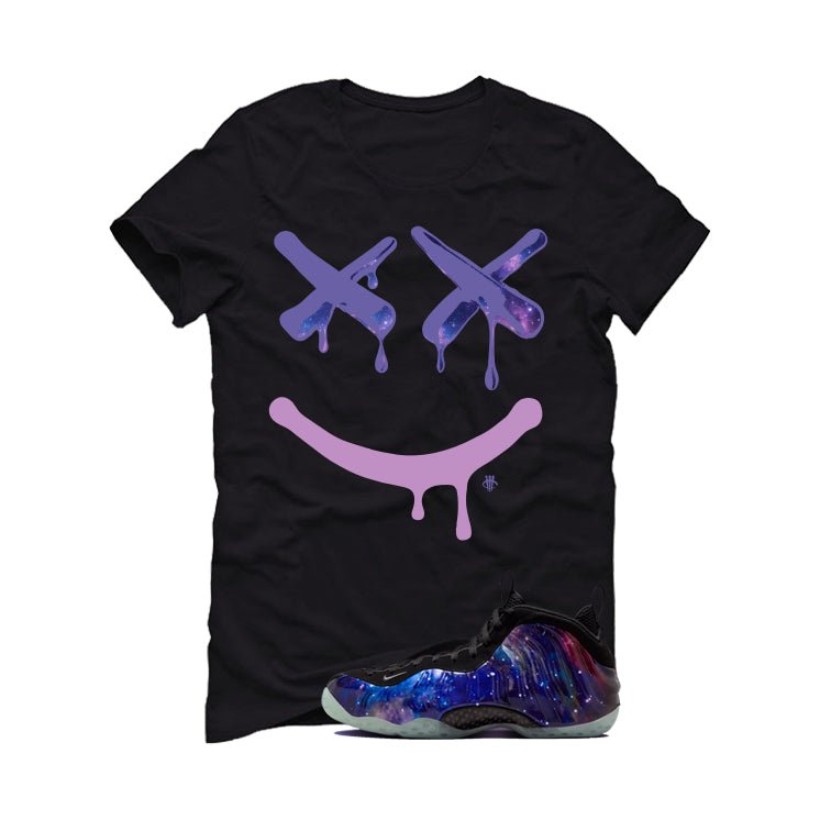 Nike Air Foamposite One Galaxy Black T-Shirt (Happy Drip)| illcurrency
