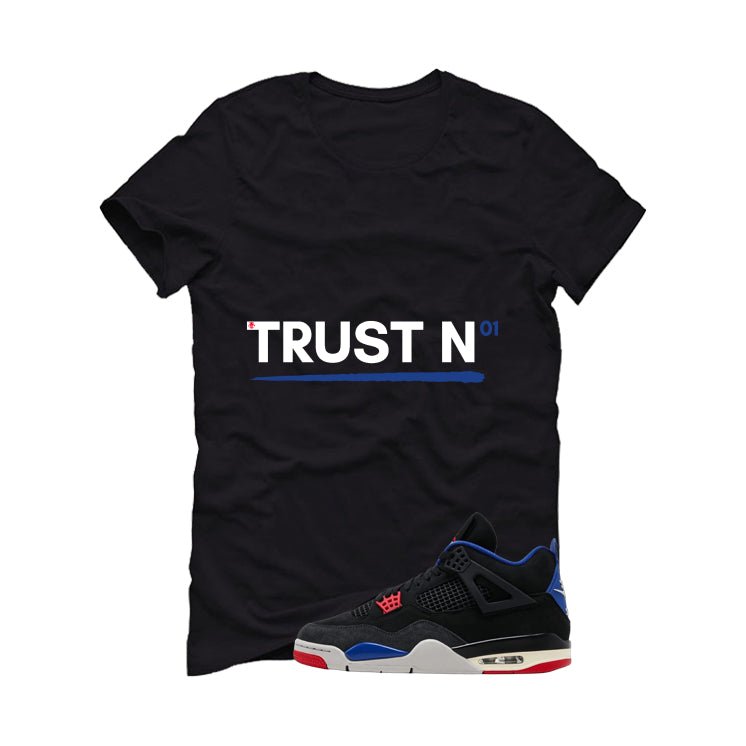 Air Jordan 4 Rare Air Black T-Shirt (Trust No One)| illcurrency