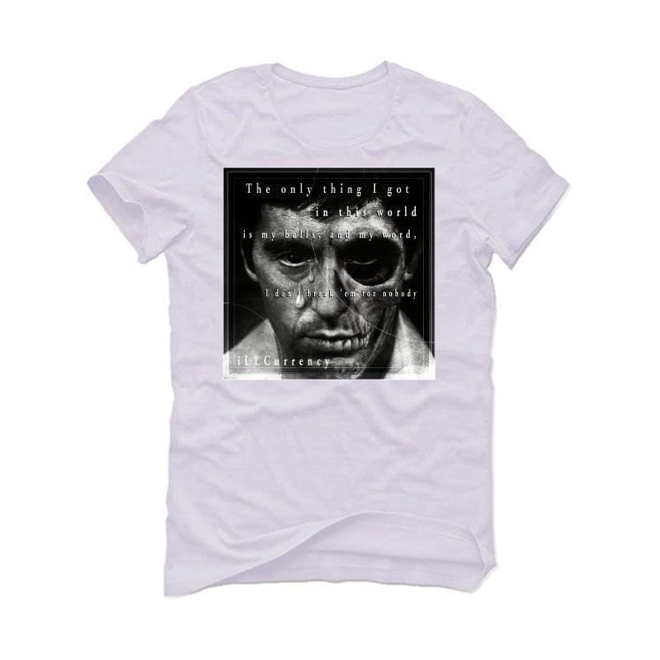 Air Jordan 5 “Oreo”2021 White T-Shirt (ONLY THING I GOT (PACINO)) - illCurrency Sneaker Matching Apparel