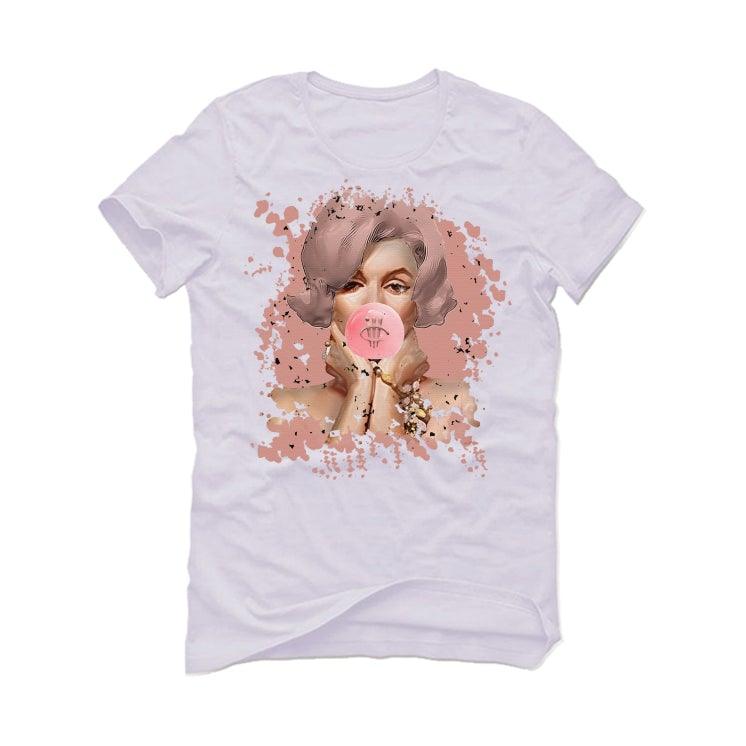 Nike Dunk Low Soft Grey/ Pink White T-Shirt (BUBBLE GUM) - illCurrency Sneaker Matching Apparel