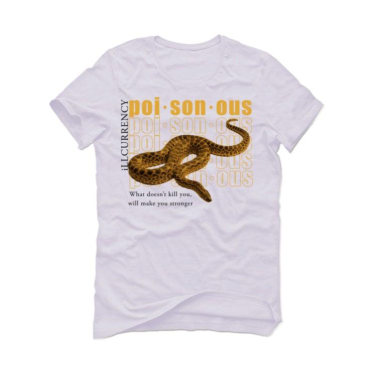 Air Jordan 1 Retro High OG “Pollen” 2021 White T-Shirt (POISONOUS) - illCurrency Sneaker Matching Apparel