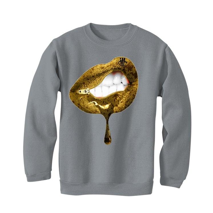 Jordan 5 Retro Off-White Black Grey T-Shirt (LIPS UNSEALED) - illCurrency Sneaker Matching Apparel