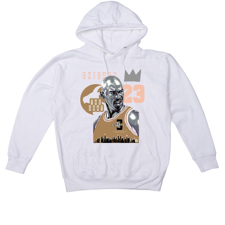 Air Jordan 2 WMNS Muslin | illcurrency White T-Shirt (The Goat)