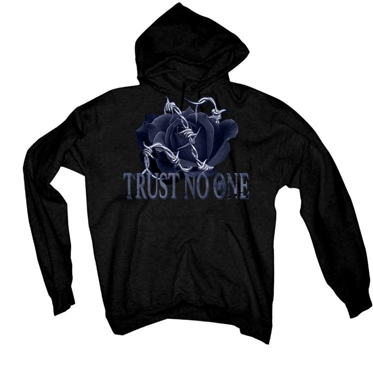 Jordan 1 Retro High COJP Midnight Navy Black T-Shirt (trust no ONE) - illCurrency Sneaker Matching Apparel