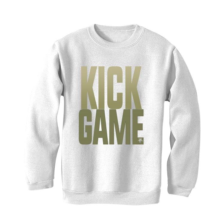 ADIDAS YEEZY BOOST 350 V2 “SULFUR” White T-Shirt (KICK GAME) - illCurrency Sneaker Matching Apparel