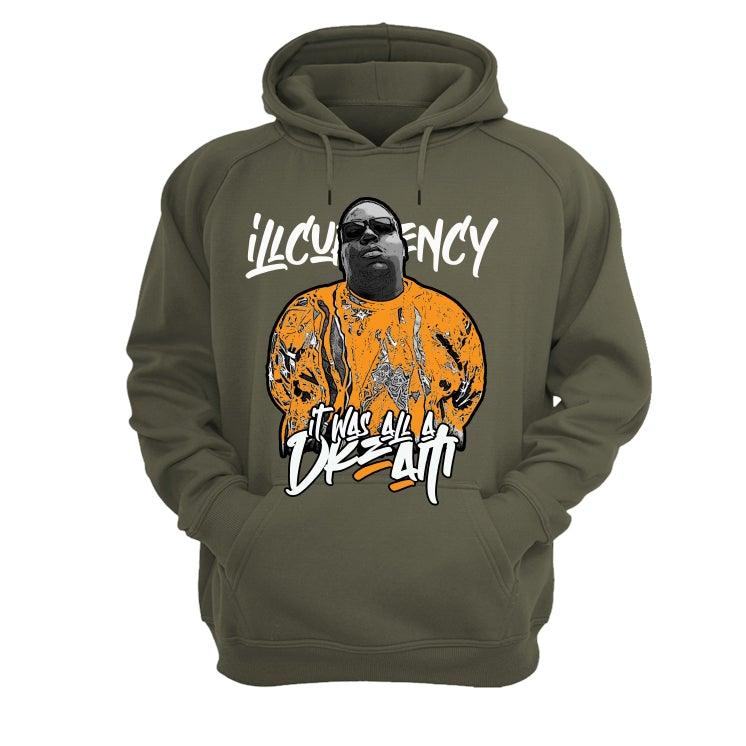 Air Jordan 3 “Patchwork” Military Green T-Shirt (Was all a dream) - illCurrency Sneaker Matching Apparel