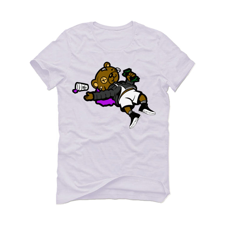 Air Jordan 12 “Playoffs” 2022 White T-Shirt (lean bear)