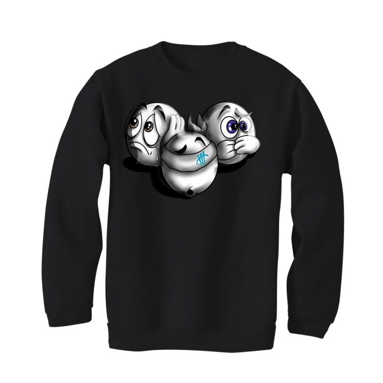 Air Jordan 9 “Olive Concord” Black T-Shirt (SEE NO EVIL)