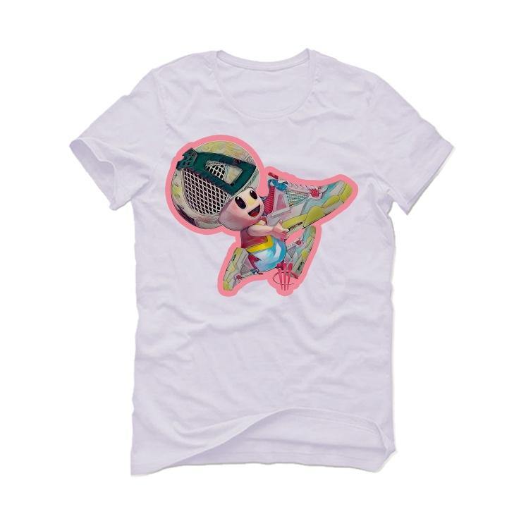 Jordan 4 Retro Union Guava Ice White T-Shirt (TOAD SHOE) - illCurrency Sneaker Matching Apparel