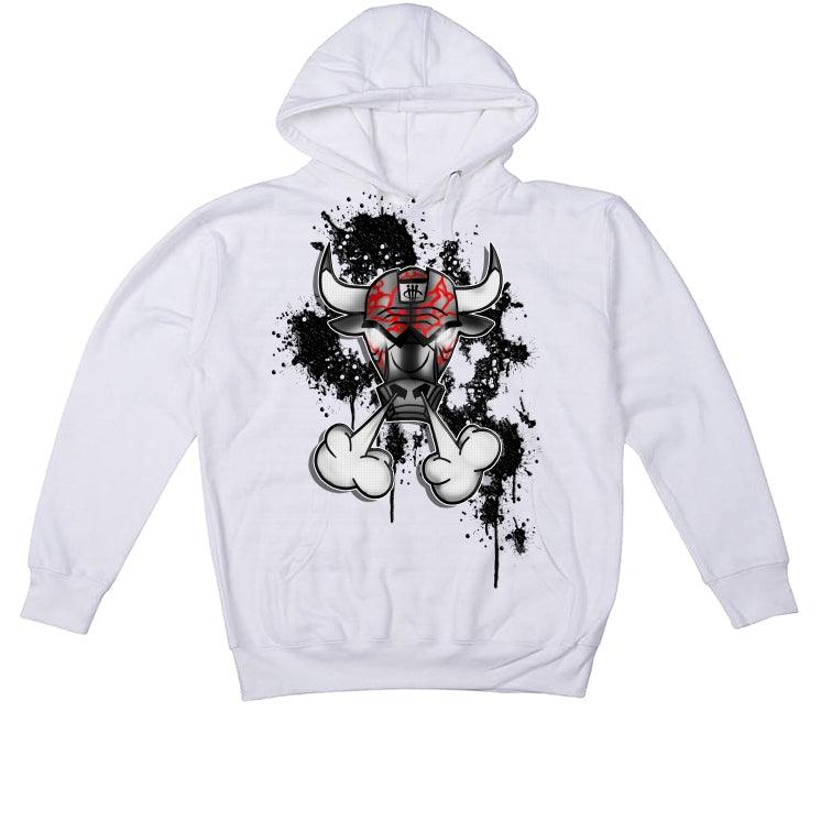 Air Jordan 4 Retro “White Oreo" 2021 White T-Shirt (Iron bull) - illCurrency Sneaker Matching Apparel