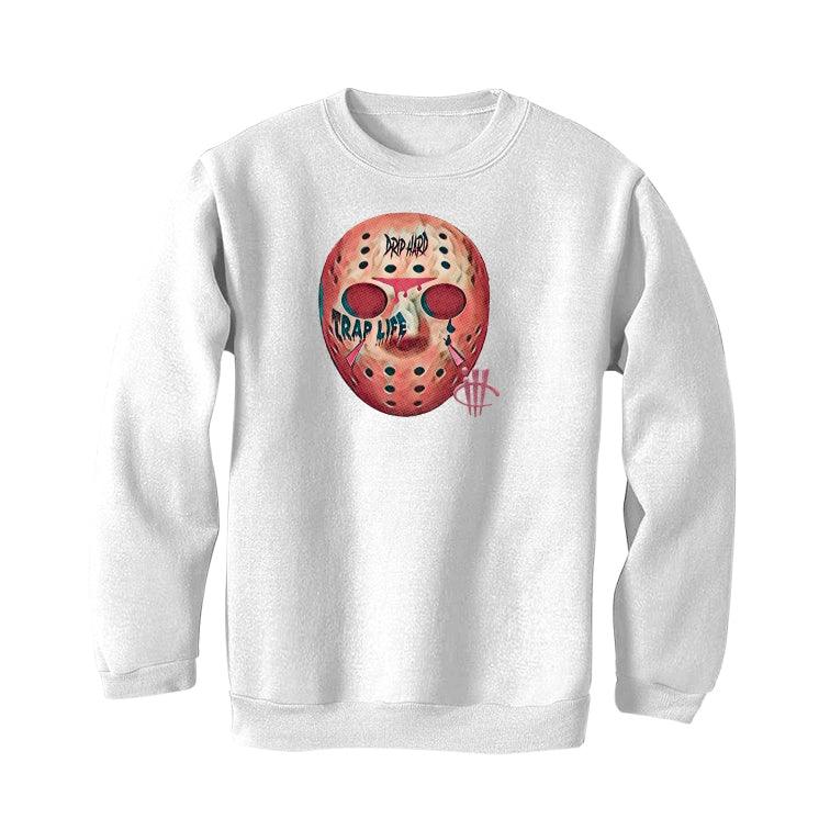 Air Jordan 3 “Rust Pink” 2021 White T-Shirt (HOCKEY MASK) - illCurrency Sneaker Matching Apparel