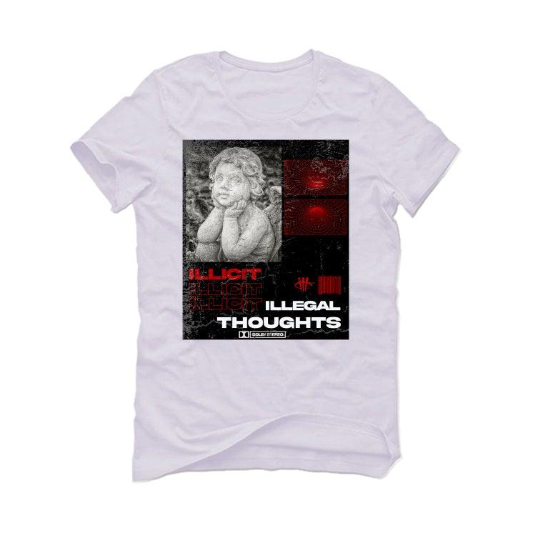 Air Jordan 12 “Playoffs” 2022 White T-Shirt (ILLICIT) - illCurrency Sneaker Matching Apparel