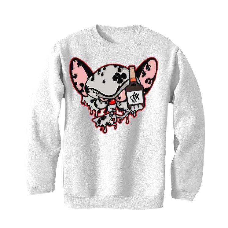 Air Jordan 4 “Metallic Pack” Reds 2020 White T-Shirt (HENNY BRAIN) - illCurrency Sneaker Matching Apparel