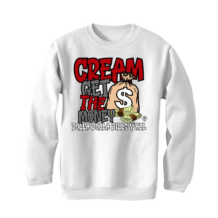 Air Jordan 3 “White Cement Reimagined” | illcurrency White T-Shirt (DOLLA DOLLA BILLS YA)