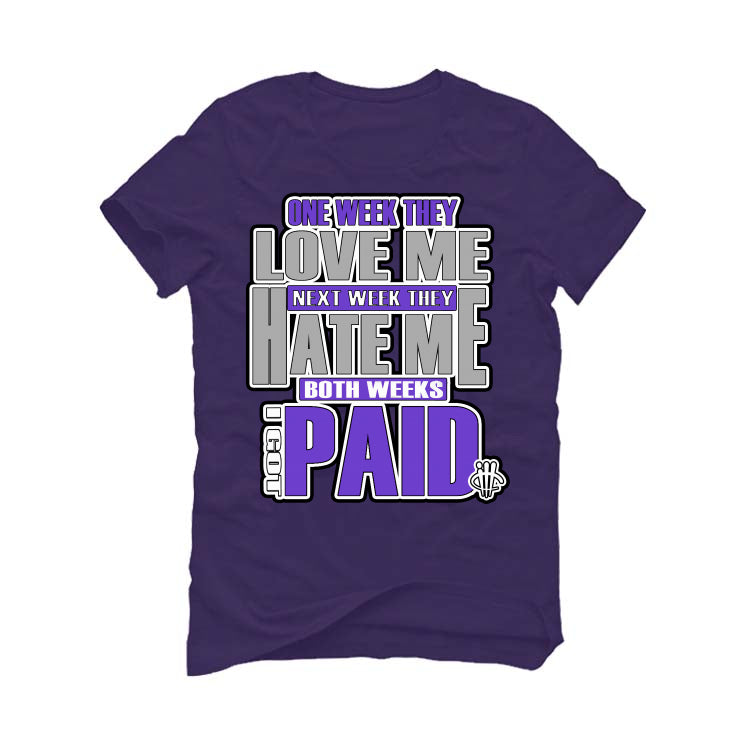 Air Jordan 5 “Concord” Purple T-Shirt (Paid)